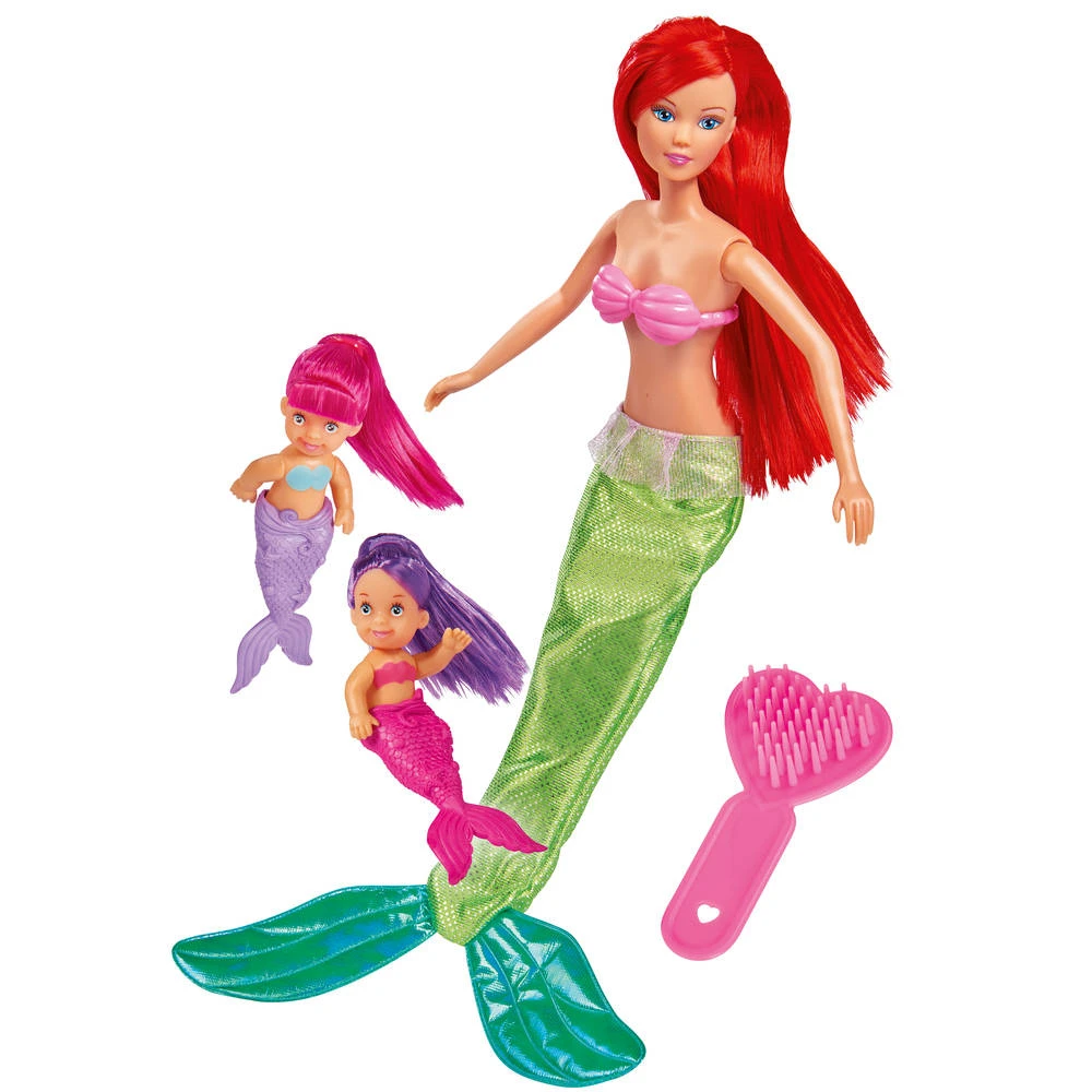 SIMBA Steffi Love Zeemeermin Met Tweeling 3 SIMBA Steffi Love Zeemeermin Met Tweeling