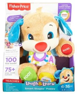 Fisher Price Fisher-Price Leerplezier Eerste Woorden Puppy -Speelgoedpop Winkel 1743597