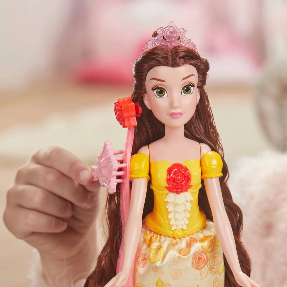 Hasbro Disney Princess Haarspeelset Belle 8 Hasbro Disney Princess Haarspeelset Belle - Afbeelding 6