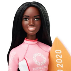Barbie Olympische Spelen Pop Surfer Tokyo 2020 -Speelgoedpop Winkel 1982699 cbffc6bb
