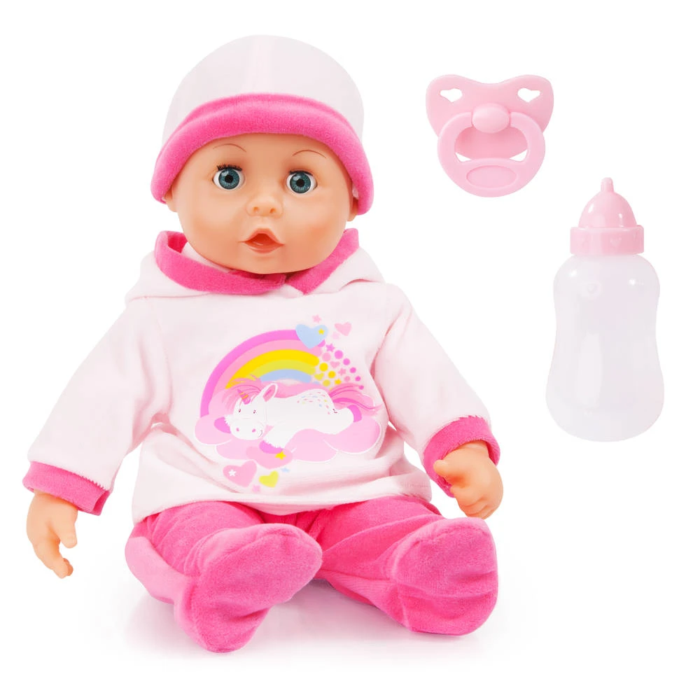 No Brand Babypop Eerste Woordjes Babypop - 38 Cm 3 No Brand Babypop Eerste Woordjes Babypop - 38 Cm