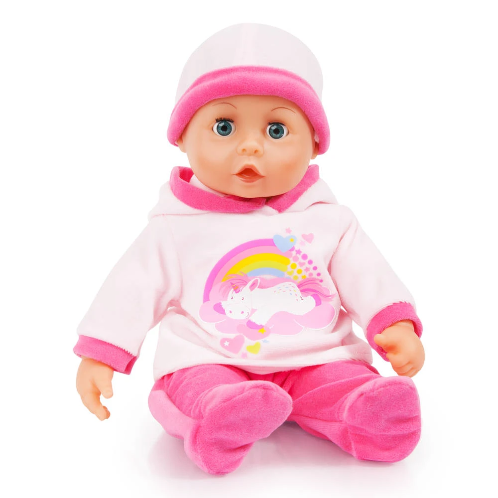 No Brand Babypop Eerste Woordjes Babypop - 38 Cm 4 No Brand Babypop Eerste Woordjes Babypop - 38 Cm - Afbeelding 2