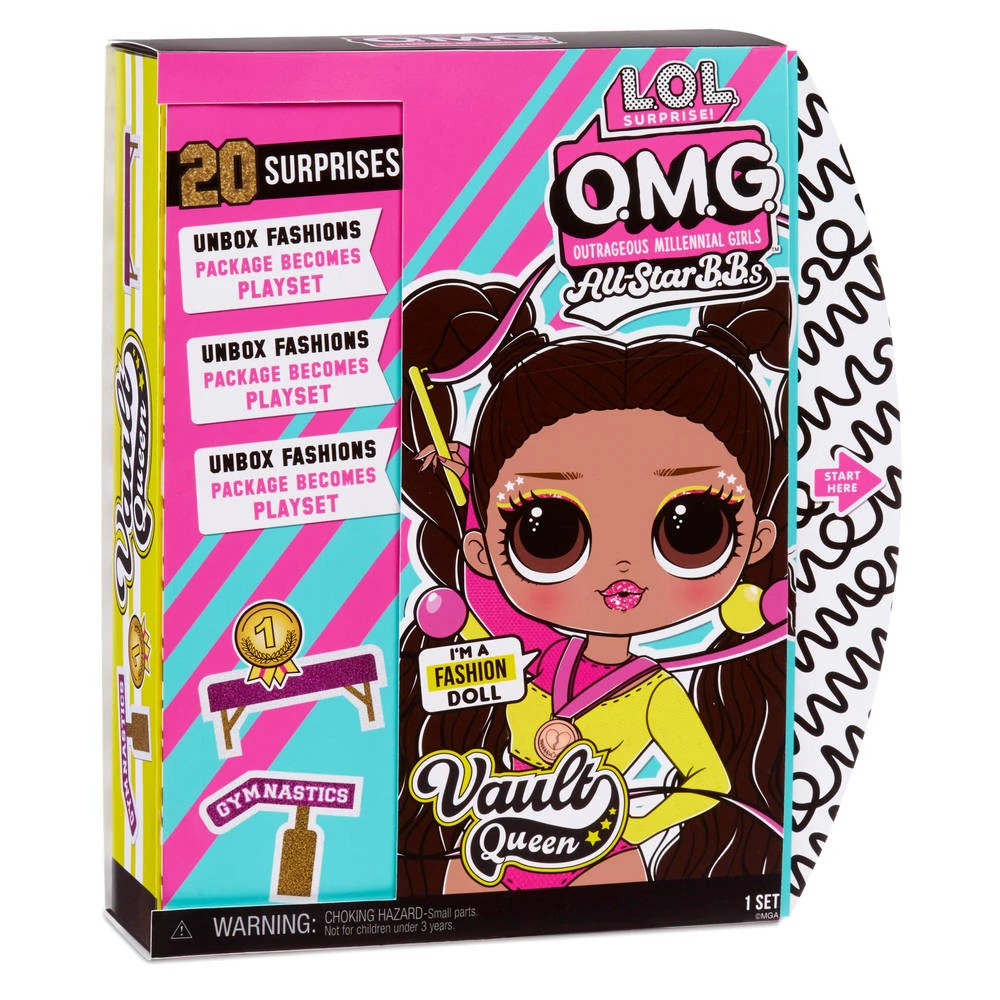 L.O.L. Surprise! O.M.G. Sports Turnster Vault Queen 4 L.O.L. Surprise! O.M.G. Sports Turnster Vault Queen - Afbeelding 2
