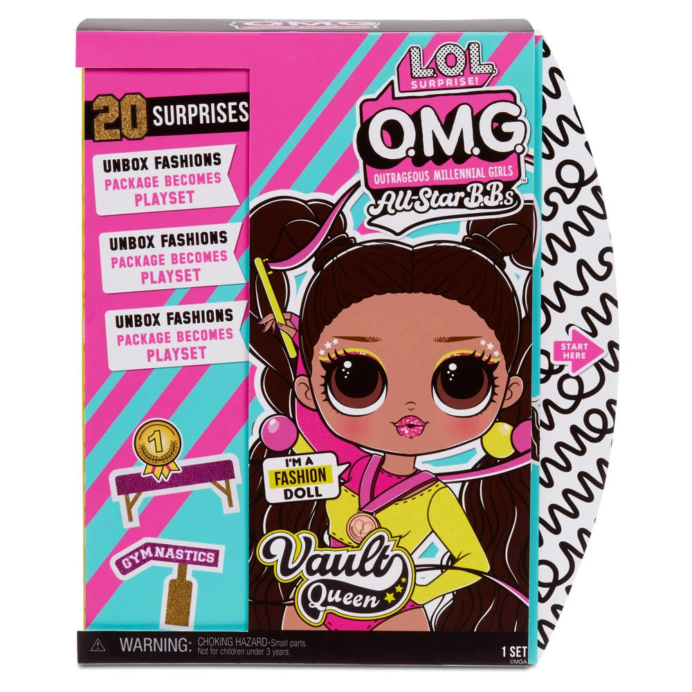 L.O.L. Surprise! O.M.G. Sports Turnster Vault Queen 5 L.O.L. Surprise! O.M.G. Sports Turnster Vault Queen - Afbeelding 3