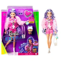 Barbie Extra Pop Met Lila Haar -Speelgoedpop Winkel 1988433 ba14e738