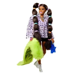 Barbie Extra Pop Met Vlechten En Bobble Haarbanden -Speelgoedpop Winkel 1988434 a4a2d039