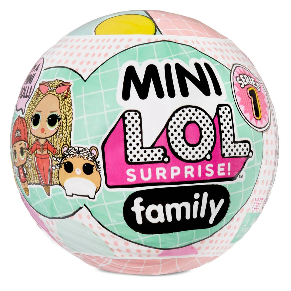 L.O.L. Surprise! Minifamilie Speelsetverzameling 3 L.O.L. Surprise! Minifamilie Speelsetverzameling