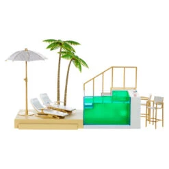 Rainbow High Kleurveranderende Pool & Beach Club Speelset -Speelgoedpop Winkel 1991150 328a2ba0