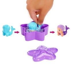 Barbie Color Reveal Regenboog Zeemeerminnen Baby's -Speelgoedpop Winkel 1991221 f5e3d684