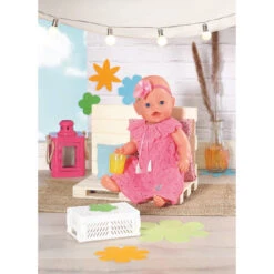 BABY Born Trendy Bloemenjurk - 43 Cm - Roze -Speelgoedpop Winkel 1991342 132d9e82