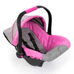 No Brand Deluxe Autostoel Met Zonnescherm - Roze -Speelgoedpop Winkel 1992154 c190e057