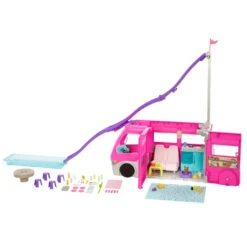 Barbie Droomcamper Met Zwembad En Accessoires -Speelgoedpop Winkel 1992787 88644db3