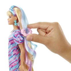 Barbie Totally Hair Pop Ster -Speelgoedpop Winkel 1993075 7d025027