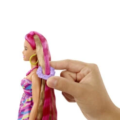 Barbie Totally Hair Pop Bloemetjes -Speelgoedpop Winkel 1993076 934f773e
