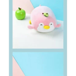 Miniso Pluchen Liggende Pinguïn Met Avocado - Roze -Speelgoedpop Winkel 1993839 a135c70c