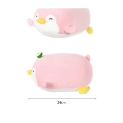 Miniso Pluchen Liggende Pinguïn Met Avocado - Roze -Speelgoedpop Winkel 1993839 ffbb4304