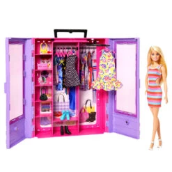 Barbie Super Kledingkast Speelset Met Pop