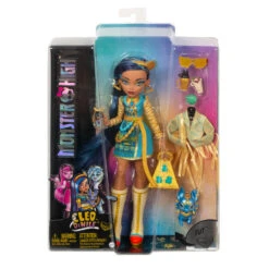 MATTEL Monster High Cleo De Nile Pop Met Huisdier En Accessoires -Speelgoedpop Winkel 1995016 a4b3eb8d