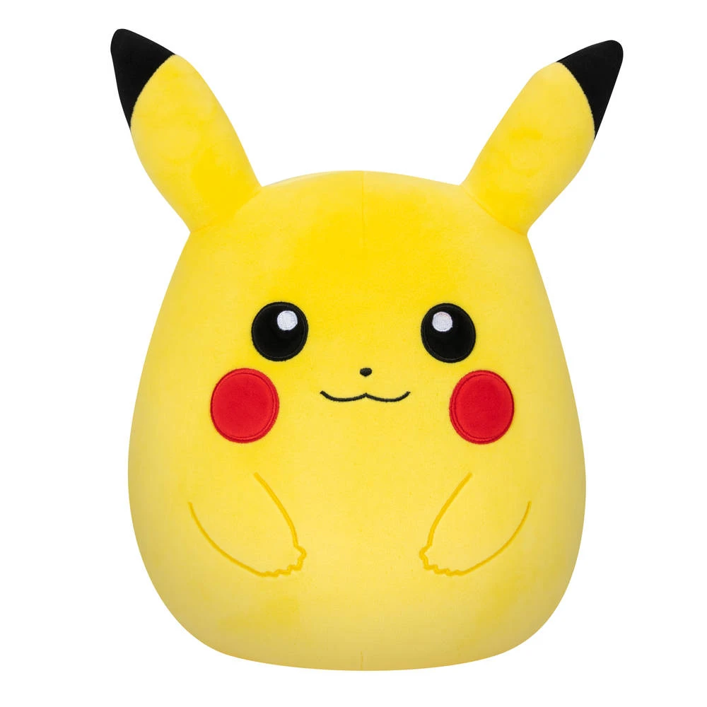 Squishmallows Pokémon Squishmallow Pluchen Knuffel Pikachu - 36 Cm 3 Squishmallows Pokémon Squishmallow Pluchen Knuffel Pikachu - 36 Cm