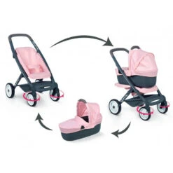 Smoby Maxi Cosi En Quinny 3 In 1 Poppenwagen - Roze -Speelgoedpop Winkel 1995734 37f0ca5b