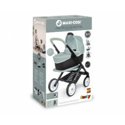 Smoby Maxi Cosi En Quinny Combi 3 In 1 Poppenwagen - Groen -Speelgoedpop Winkel 1995735 7cf377ec