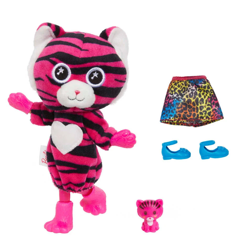 Barbie Cutie Reveal Jungle Tijger Pop Chelsea 6 Barbie Cutie Reveal Jungle Tijger Pop Chelsea - Afbeelding 4