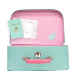 No Brand Studio Pets Koffertje Voor 23 Cm Knuffels - Turquoise -Speelgoedpop Winkel 1997213 43ad43c3